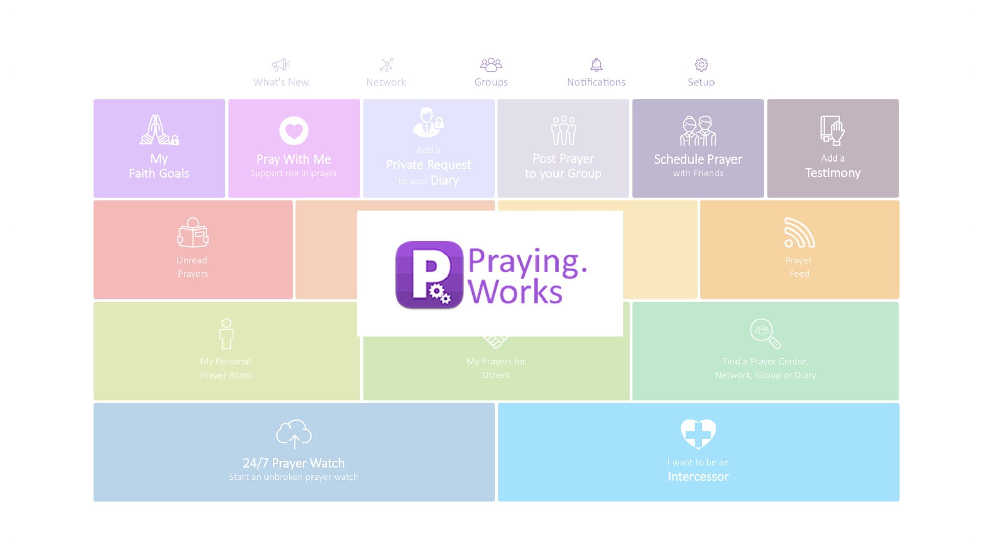 Praying Social Network